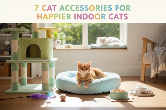7 Cat Accessories for Happier Indoor Cats