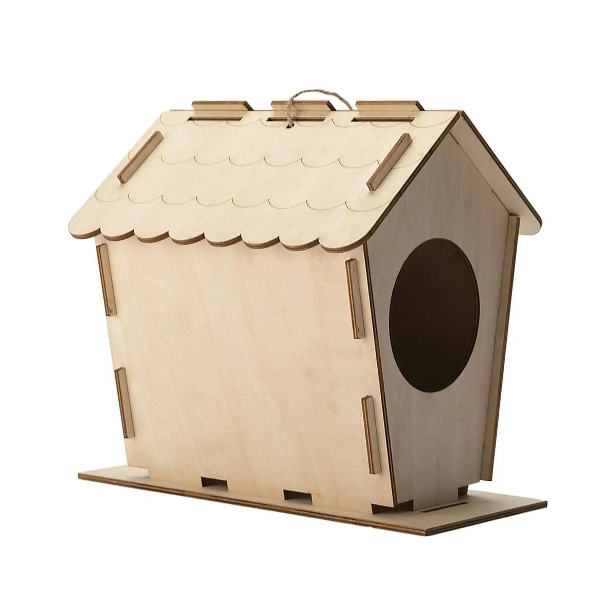 Outdoor Bird House Shelter for Birdwatching and Garden Decor