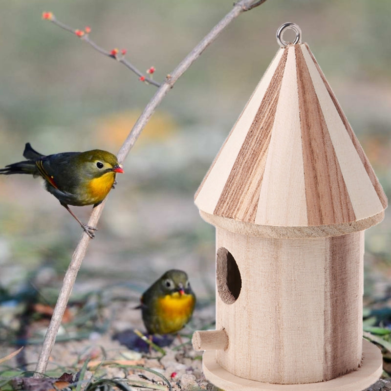 Wooden Bird Nest for Outdoors - Create a Cozy Haven for Your Feathered Friends