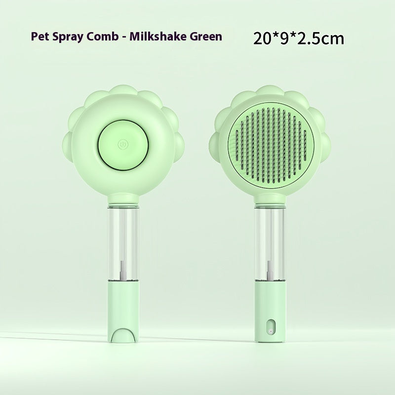 Self-Cleaning Pet Grooming Brush for Effortless Pet Care