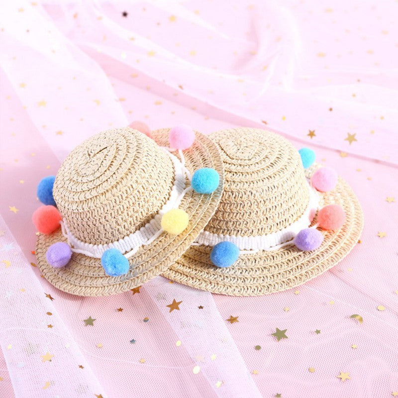 Handmade Summer Pet Hat for Dogs & Cats